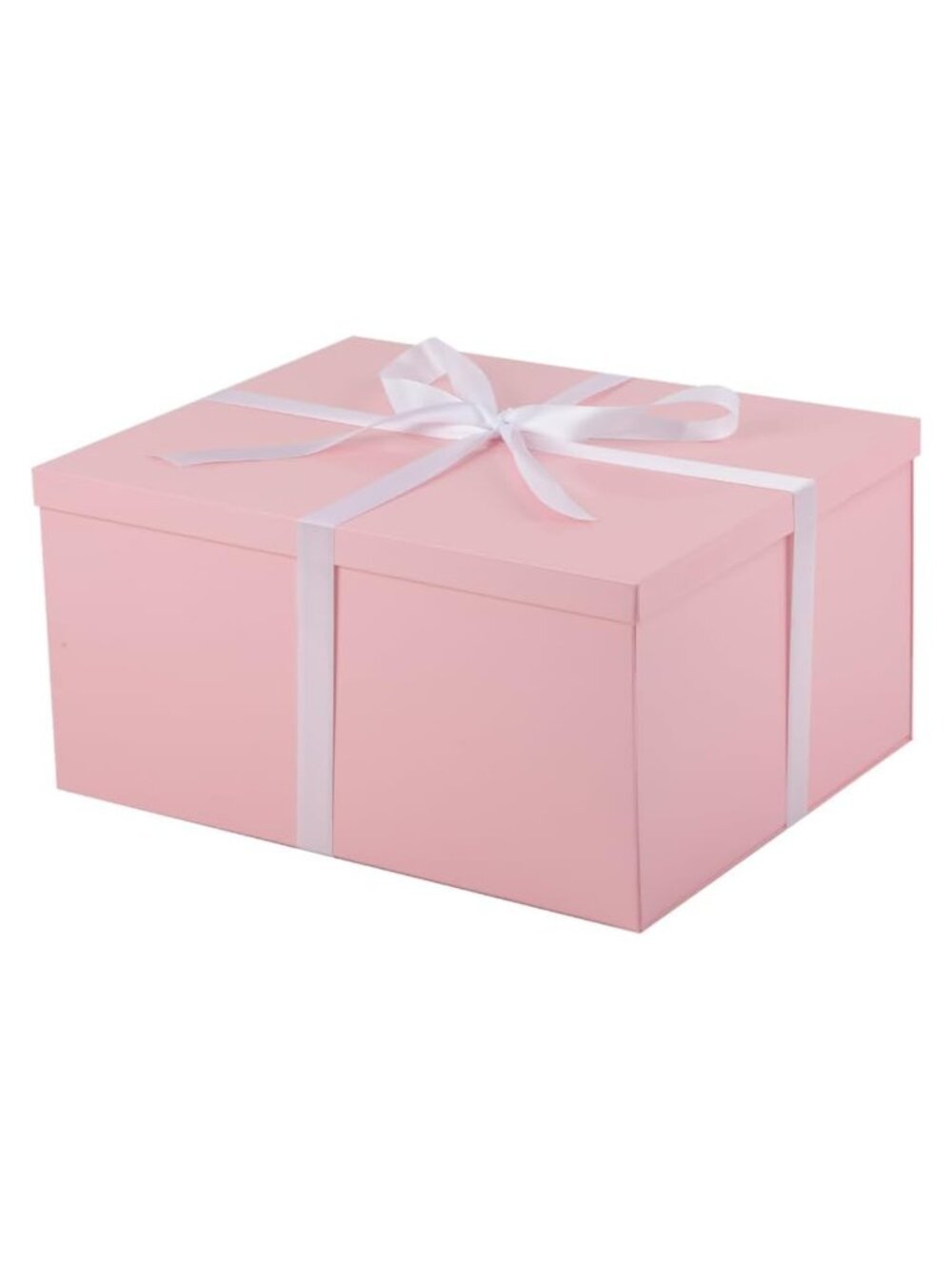 Extra Large Gift Box with Lid Ribbon Shred Filler Card Envelope 16.5x13x8 Gift